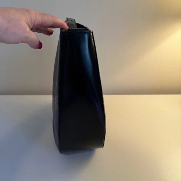 Frances Valentine Ellen Boarskin Hobo Black: Elegant & RARE - Picture 8 of 11